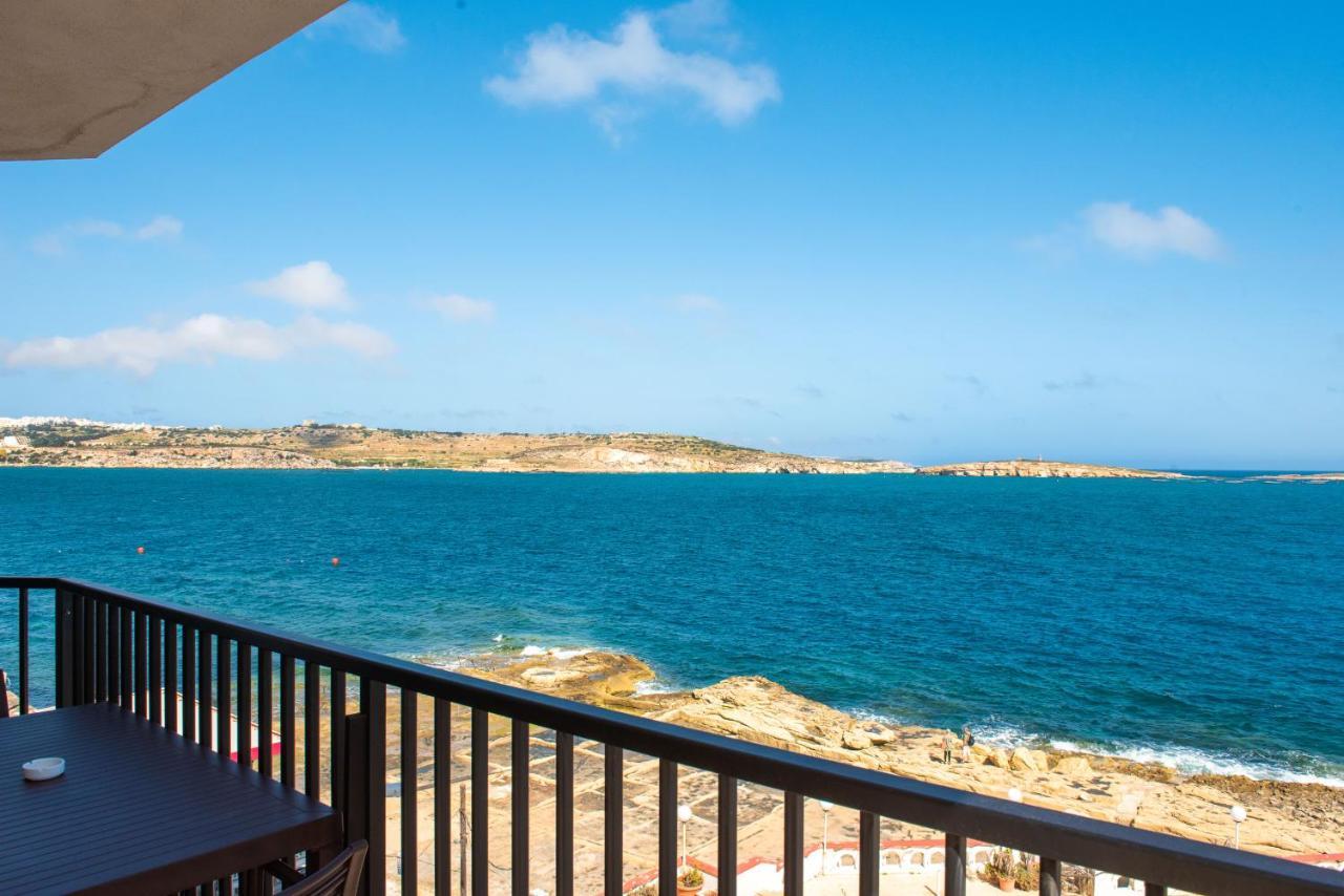 Islet Promenade Seafront 1 Bedroom With Sea View Balcony By Getawaysmalta Apartment *