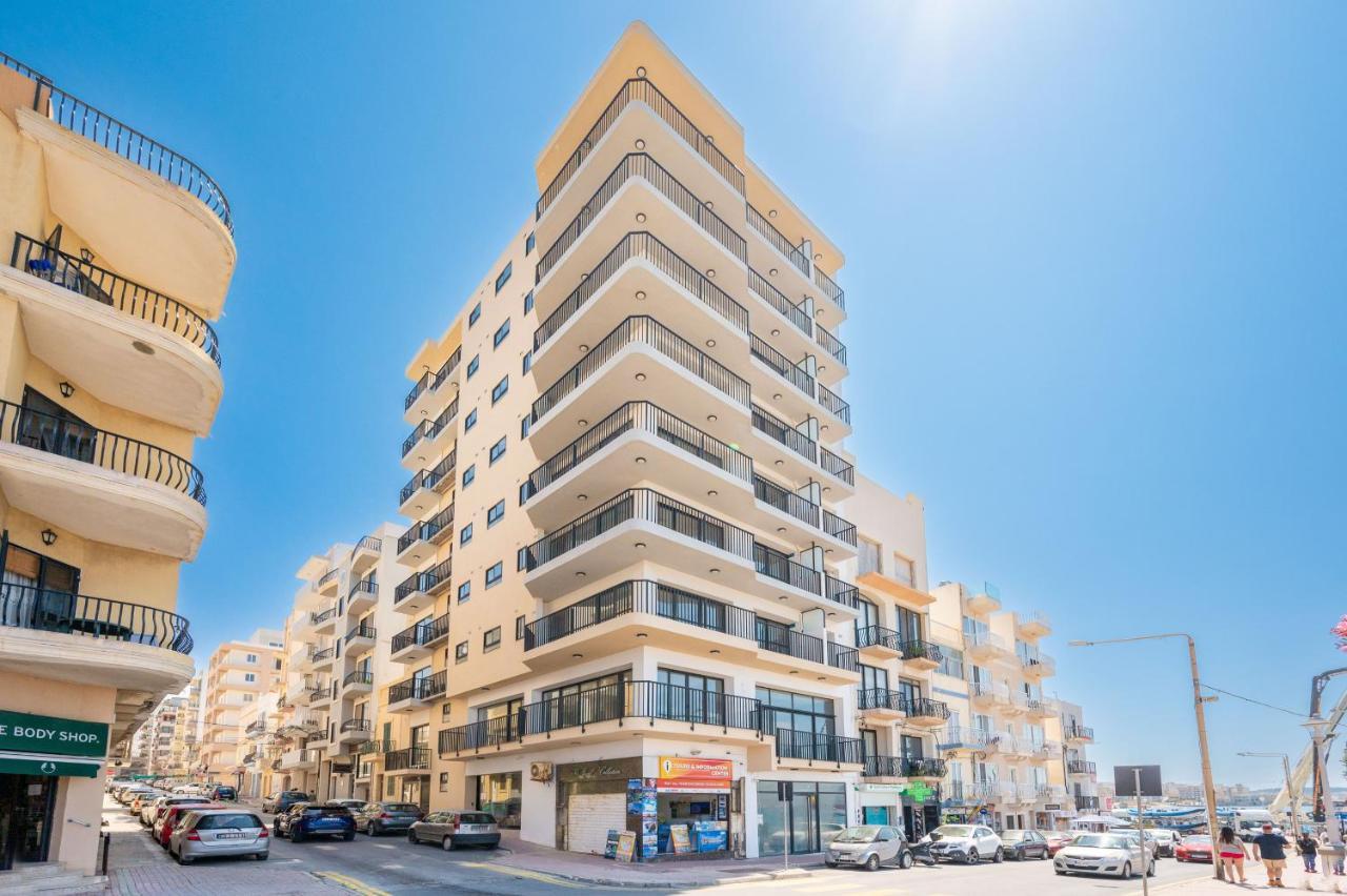Islet Promenade Seafront 1 Bedroom With Sea View Balcony By Getawaysmalta San Pawl il-Baħar