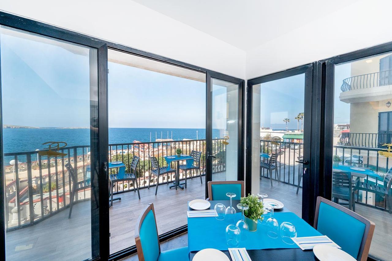 Islet Promenade Seafront 1 Bedroom With Sea View Balcony By Getawaysmalta Appartement San Pawl il-Baħar